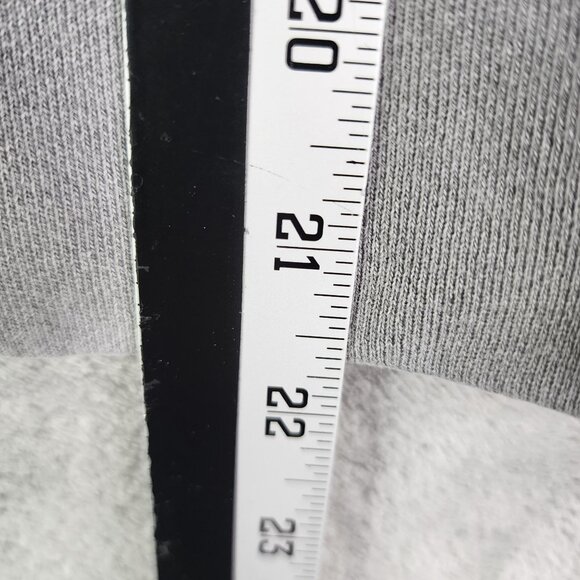 Mens Grey Madewell Cotton Turtleneck Sweatshirt Long Sleeve 100% Cotton Size XS - Picture 10 of 11